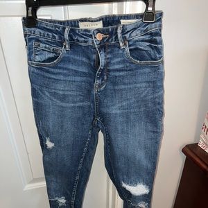 Pacsun jeans high rise skinnest